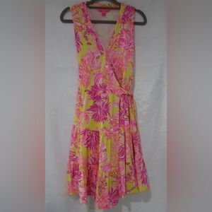 Lilly Pulitzer Folly wrap dress Large
